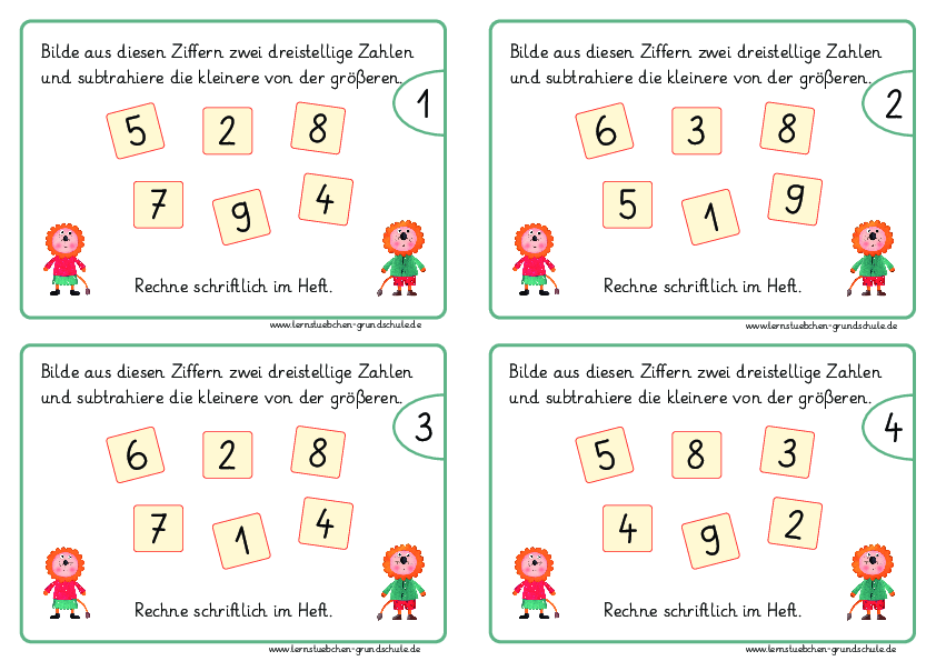 schriftlich subtrahieren Zahlenkarten bis 20 rot gelb.pdf